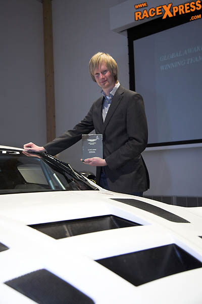 Nederlands raceteam ontvangt Award van Dave Richards